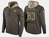 Nike Capitals 83 Jay Beagle Olive Salute To Service Pullover Hoodie